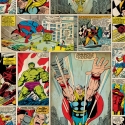 70-264 Marvel Comic strip tapetai