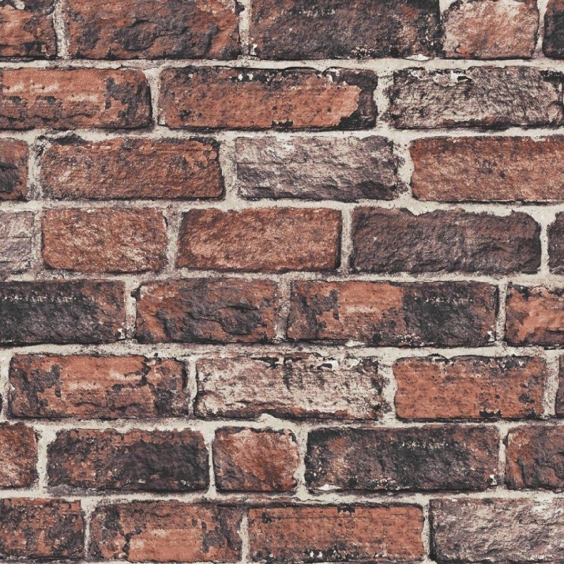 102834 Fresco Red Brick Wall tapetai