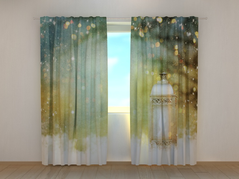 Užuolaidos Kalėdinis žibintas