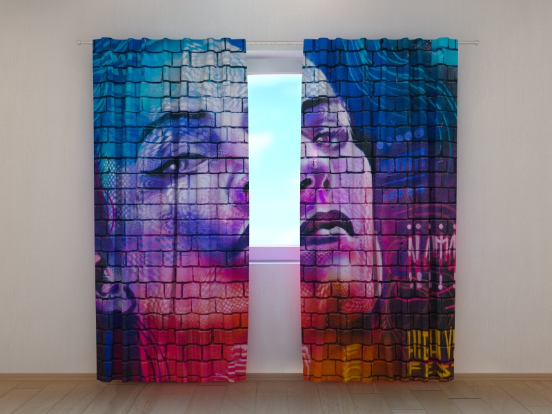 Užuolaidos Grafiti Vakarų Midlandse, Didžiojoje Britanijoje