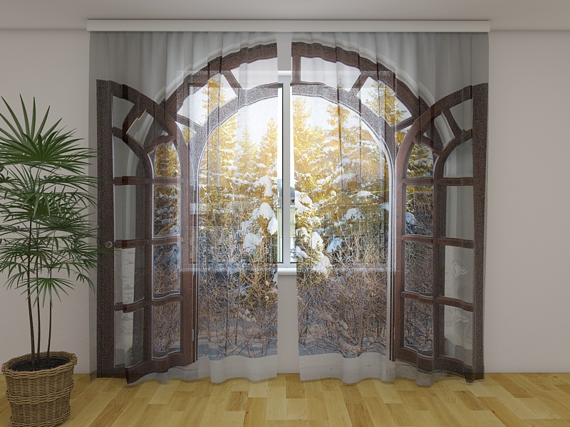 Užuolaidos Žiemos harmonija