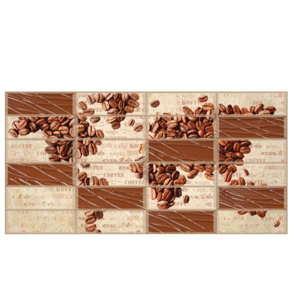 PVC plokštė TP10014001 Kavos pupelės