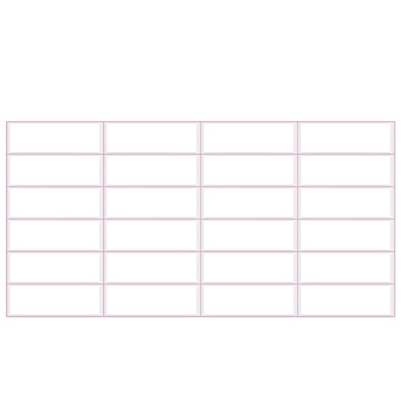 PVC plokštė TP10014038 Balta plytelė, rožinis siūlė