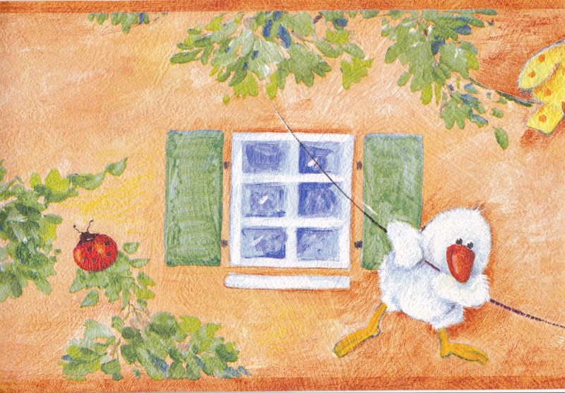 150216 Decorative wallpaper border