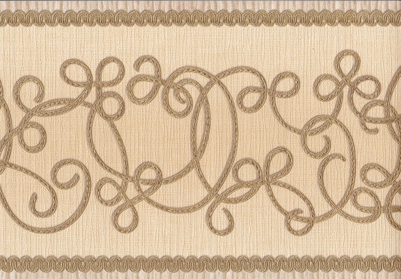 616507 Decorative wallpaper border