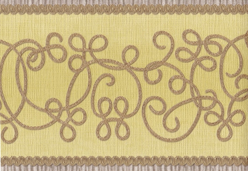 616545 Decorative wallpaper border